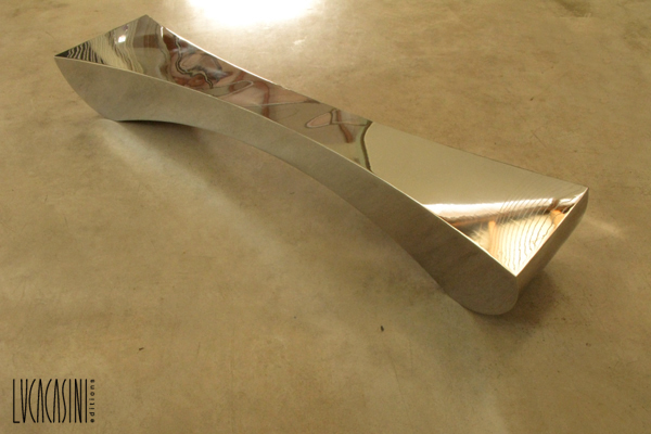 limited edition design - livingroom furniture - space carving coffee table by luca casini editions